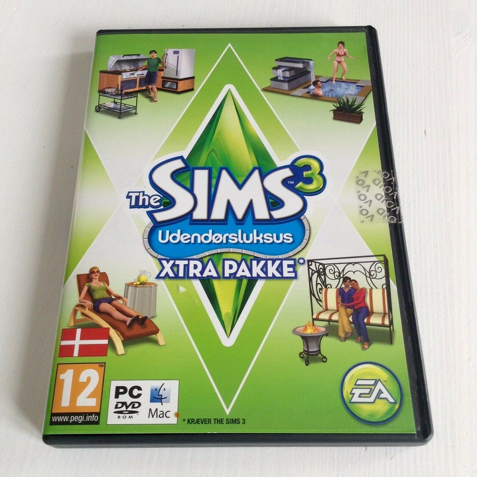 The Sims 3: Udendørsluksus Extra Pakke, til pc, til Mac – dba.dk – Køb og Salg af og Brugt