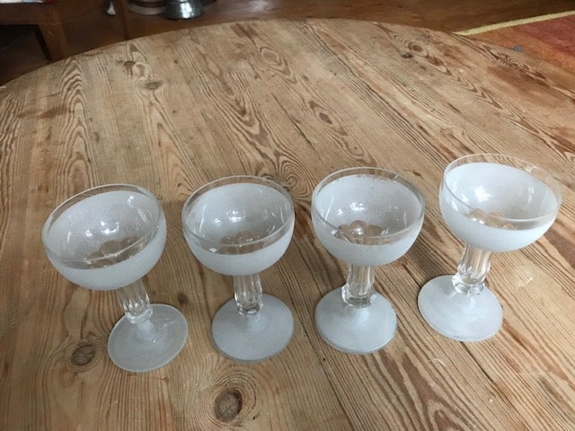 Antikke absint-glas, LANGT UNDER ½ PRIS..