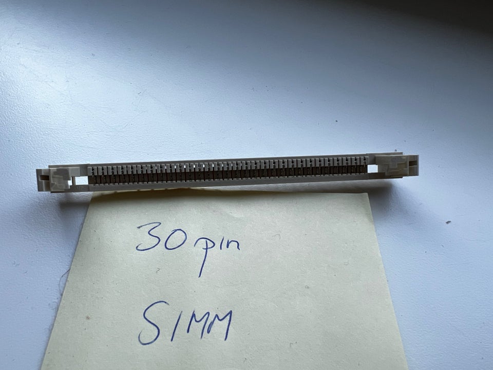 SIMM socket til retro PC 30pin., 0