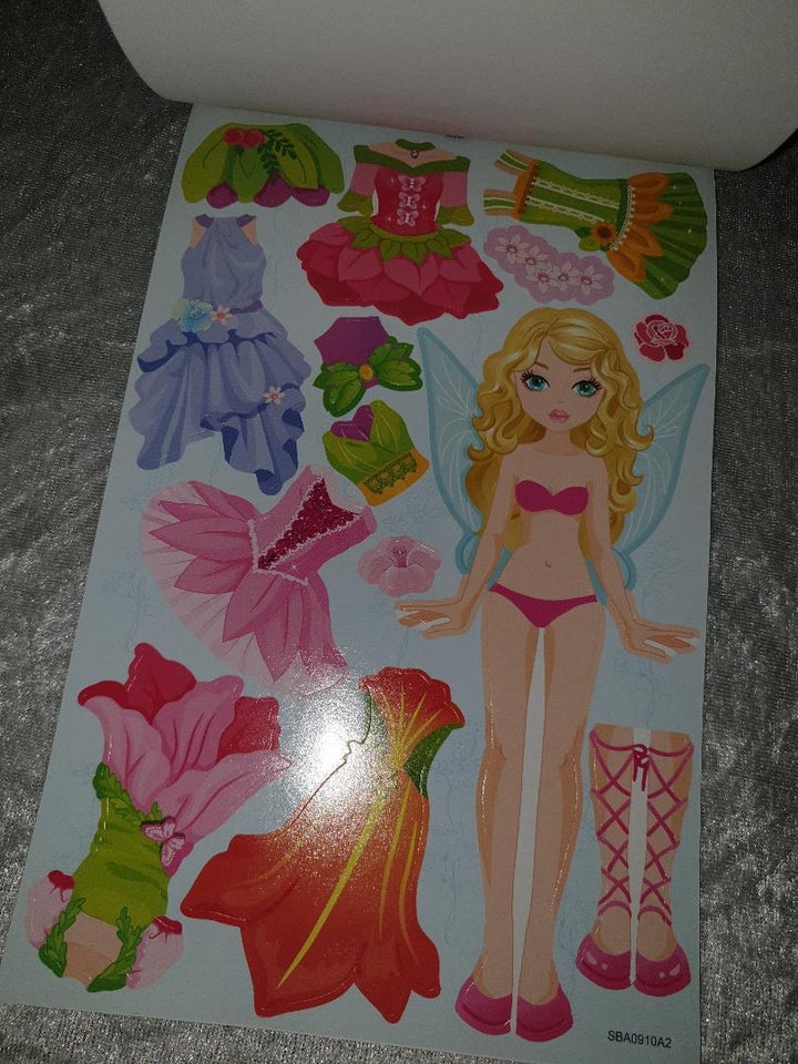 Andet legetøj, 60 stickers, Flower fairies