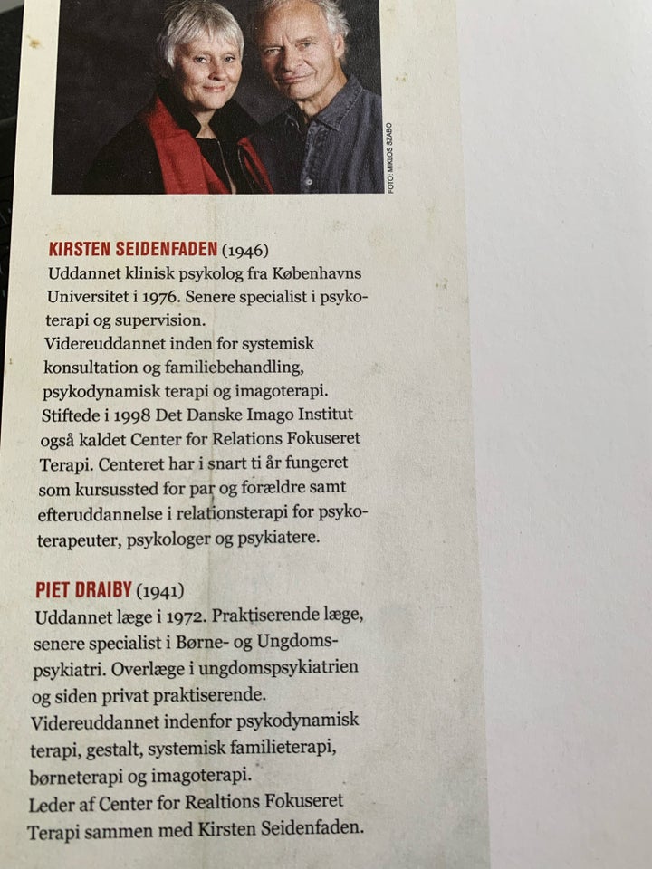 Det levende parforhold, Kirsten Seidenfaden og Piet