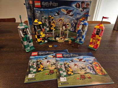 Lego Harry Potter, 75956, Harry Potter: Quidditch-Kamp
Alle dele er med inklusiv kasse. 
Er næsten i