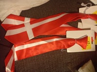 Slips med Danmarks flag
