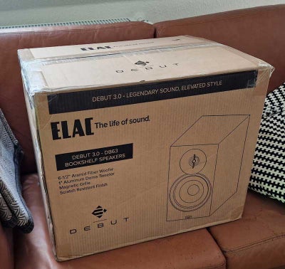 Højttaler,  Elac, NYE Debut DB63, Aalborg,  passiv, 100 W, Perfekt, NYE ELAC Debut DB63, Aalborg.

A