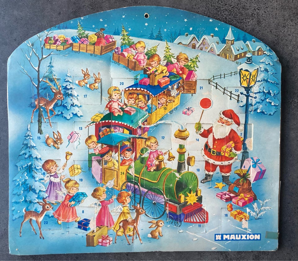 Mauxion retro julekalender