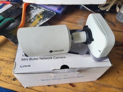 Netværkskamera, Mile5, Helt nyt milesight ms-c5364-pb Kamera
5 mp 
Vandalsikret 
Med ir
