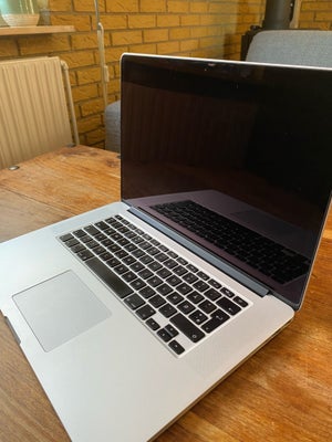 MacBook Pro, 15-inch 15” 2015, 2.5 GHz   GHz, Til salg: MacBook Pro (Retina, 15-tommer, Mid 2015)

S