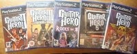Div. Guitar Hero spil, PS2