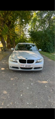 BMW 318d, 2,0, Diesel, 2007, km 310000, sølvmetal, nysynet, klimaanlæg, aircondition, ABS, airbag, 4