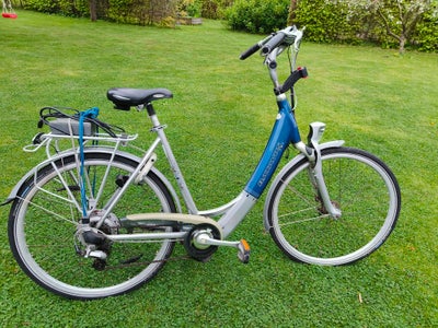 Damecykel,  Batavus, Pandova easy el-cykel, 7 gear, En super solid el-cykel med batteri inden i stel