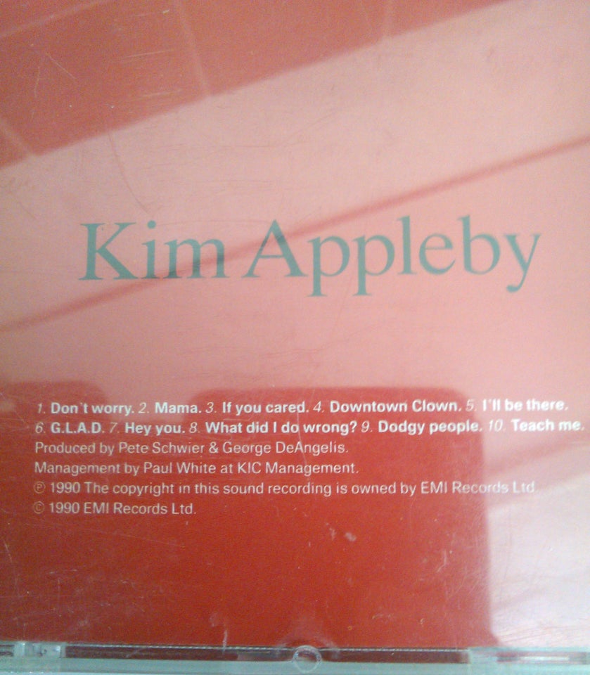 Kim Appleby: Kim Appleby, rock