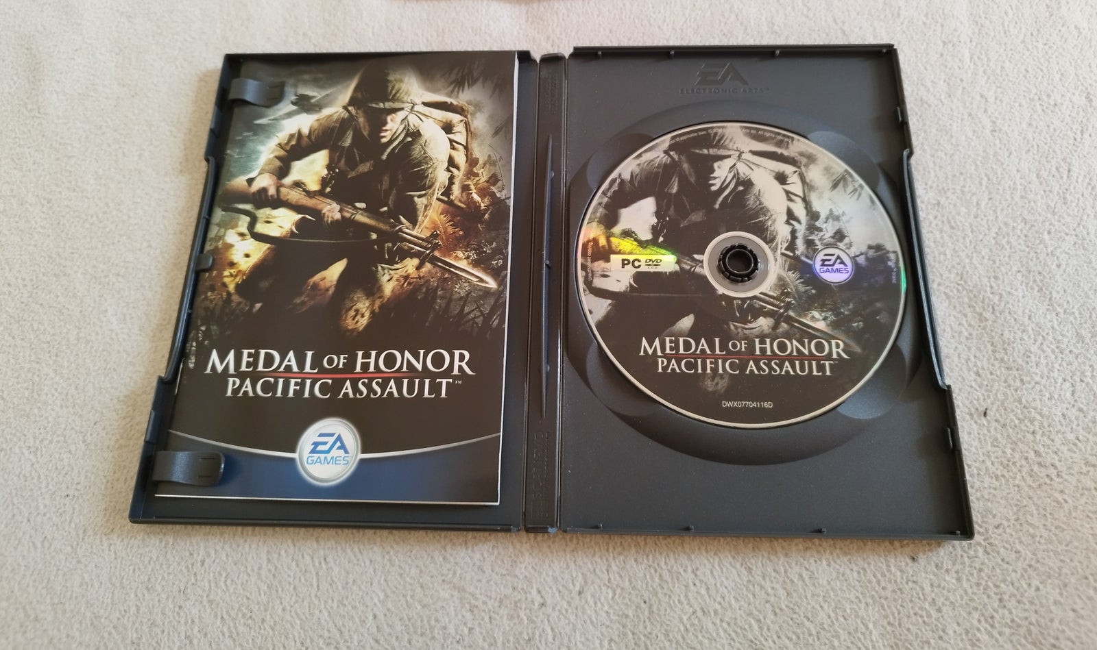 Medal of Honor Pacific Assault - PC spil CD-ROM, til pc,