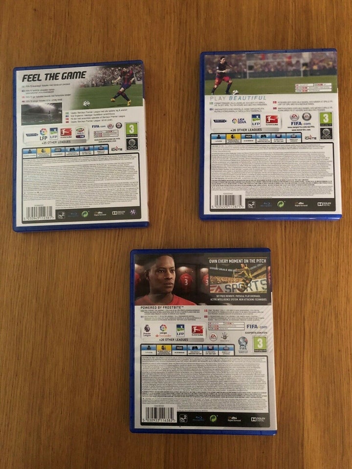 FIFA 16 &17, PS4, sport