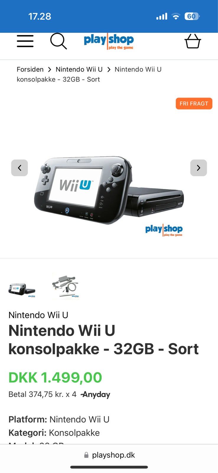 Nintendo Wii U, God