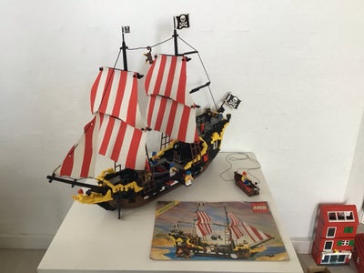 Lego Pirates, 6285 Barracuda, Komplet og i flot stand med fin vejledning 

Flotte sejl 

Ingen solsk