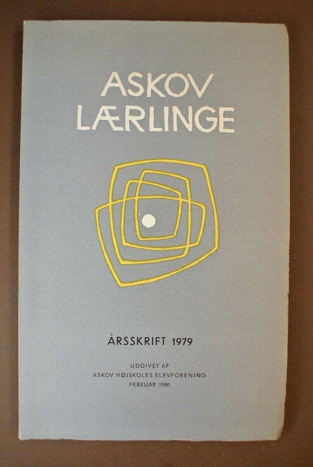 askov lærlinge årsskrift 1979, emne: anden kategori