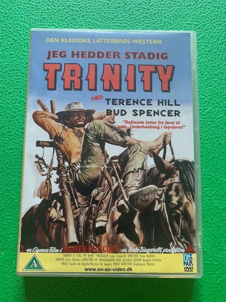 Jeg Hedder Stadig Trinity, instruktør Enzo Barboni, DVD