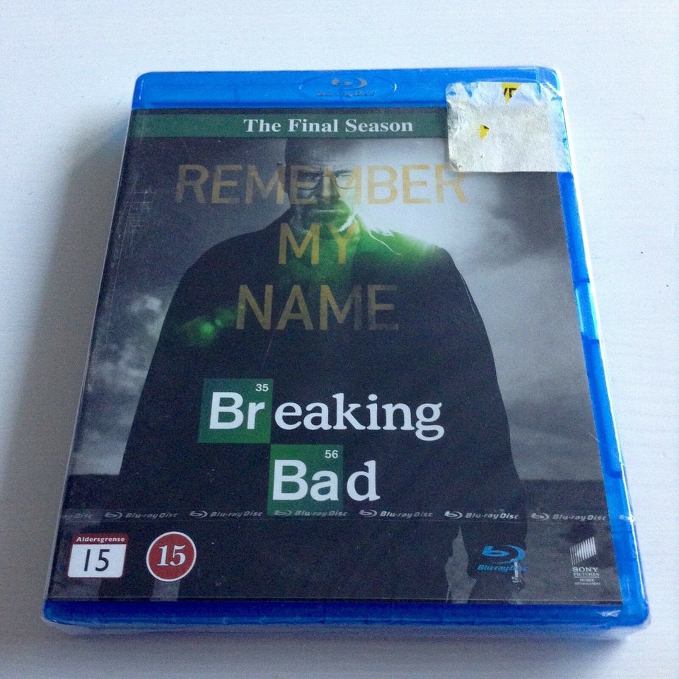 Breaking Bad Sæson 5: The Final Season, Blu-ray, action