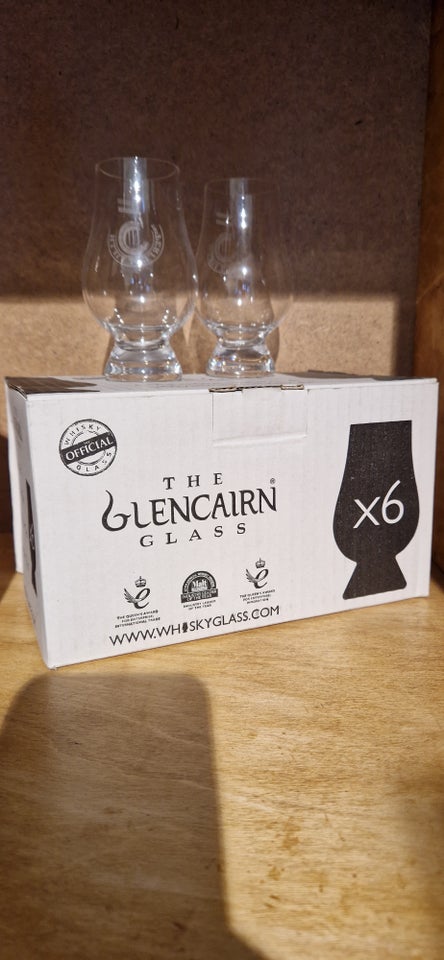 Glas, Box med 6 Whiskyglas, Glencairn