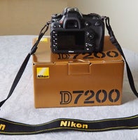 Nikon Nikon D 7200 , spejlrefleks, 24,2 megapixels