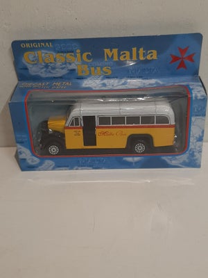 Biler, Original Classic Malta bus, Bus som aldrig har været ude af æsken
Sender KUN på købers regnin