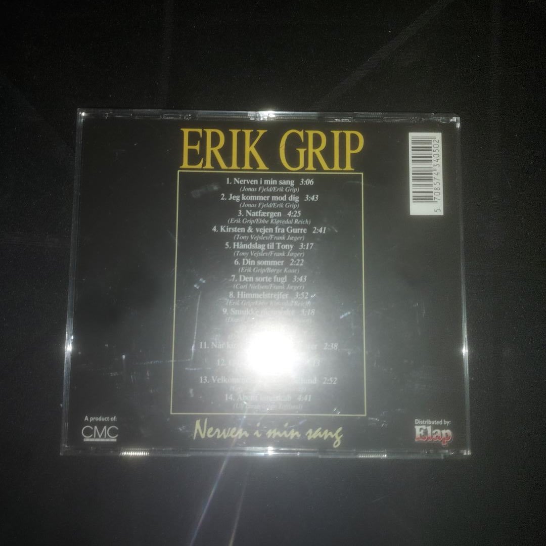 Erik Grip: Nerven i min sang, andet