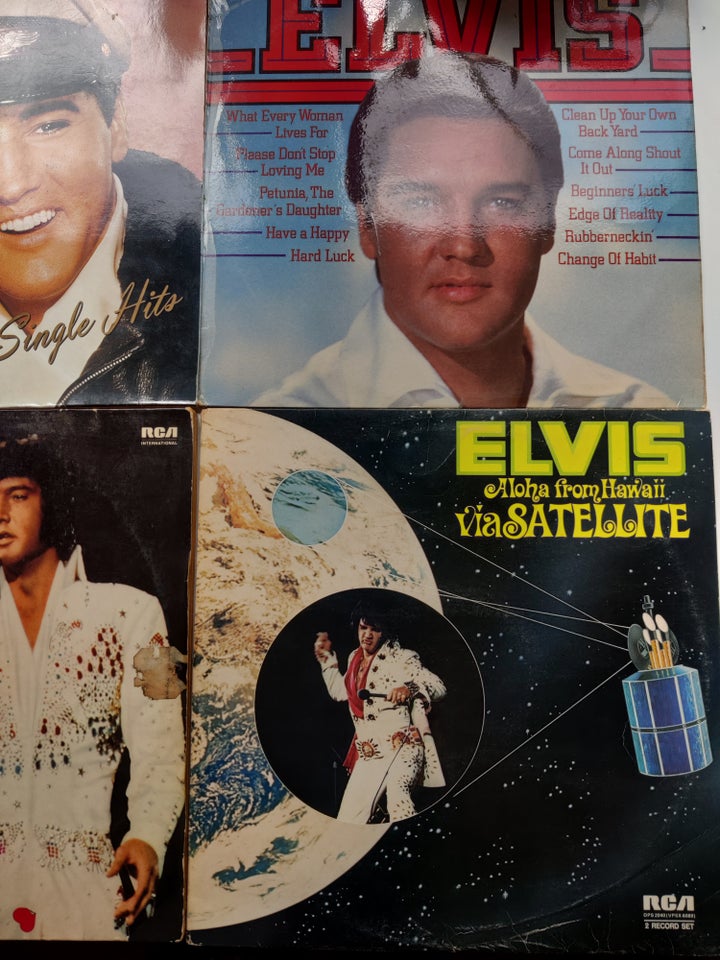 LP, Elvis presley, Blandet