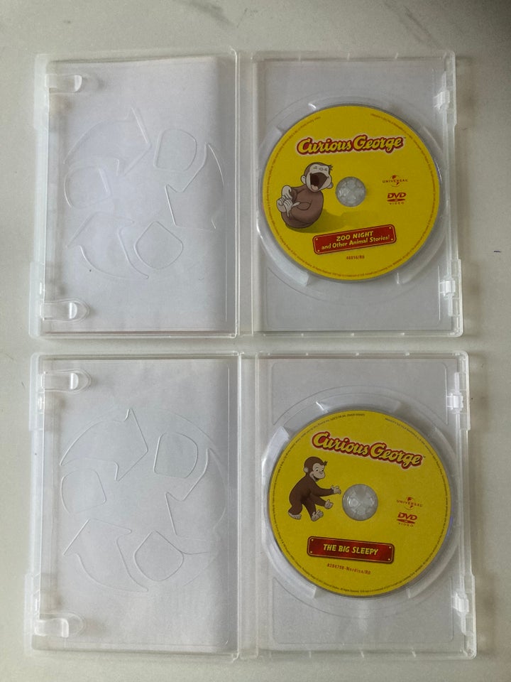 DVD, tegnefilm