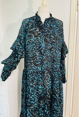 Anden kjole, Lala Berlin, str. M,  Sort bund med print,  100% viscose,  Ubrugt, Str 40-large. Exclus