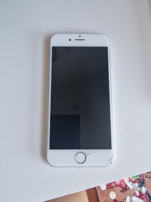 iPhone 6, 64 GB, hvid, Sælger denne iphone 6 til billige penge, da jeg ikke længere for den brugt, b