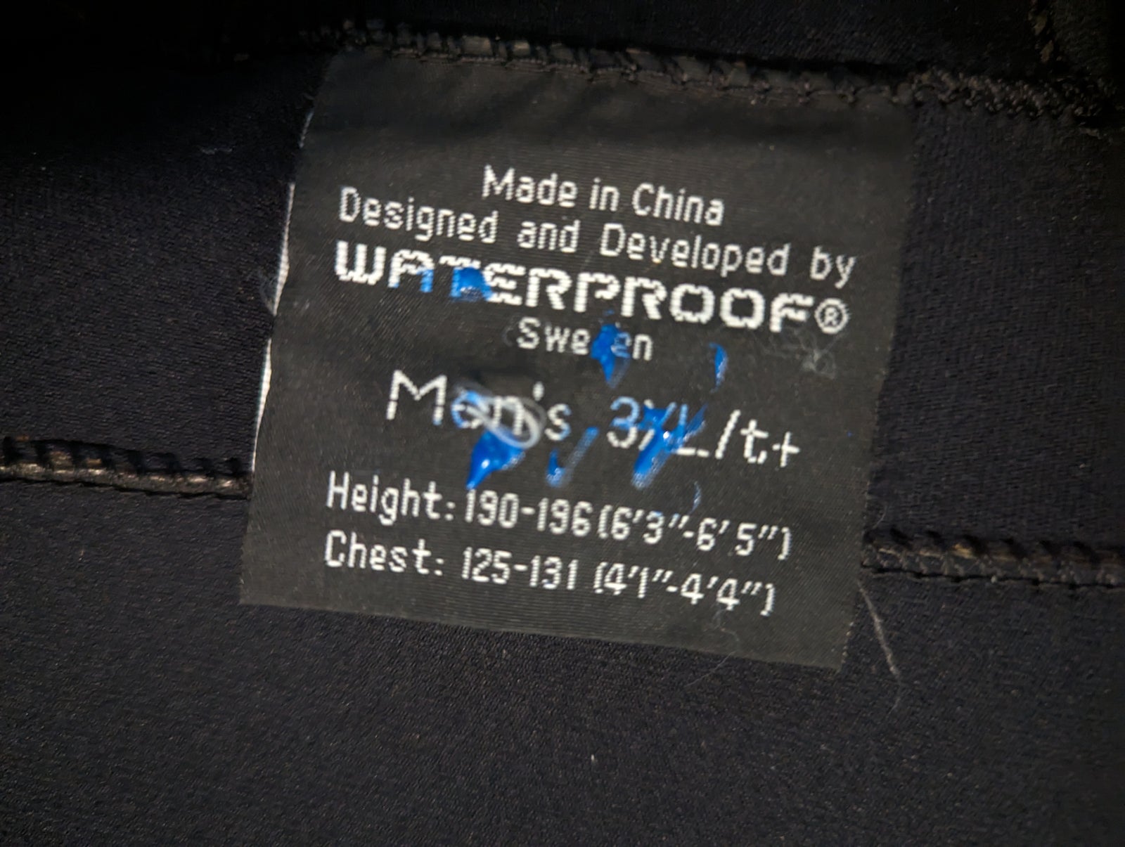 Waterproof W2 7mm + isvest Waterproof