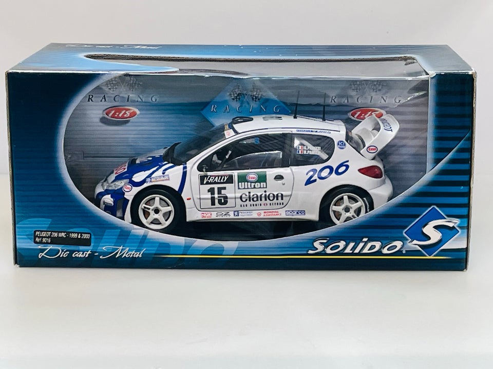 PEUGEOT 206WRC-1999＆2000 1/18 Solido | sauja.lt