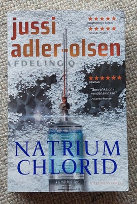 Natrium Chlorid, Jussi Adler-Olsen / Jussi Adler Olsen, genre: krimi og spænding, En spændende bog a