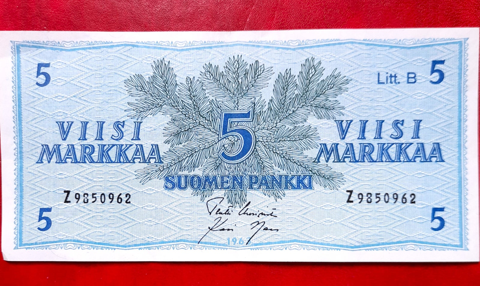 Skandinavien, sedler, 1963