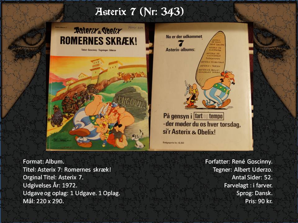 Tegneserier, Asterix Album