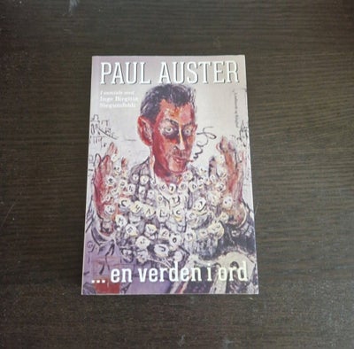 ... En verden i ord, Paul Auster, genre: roman, Hæfte
Lindhard og Ringhof

Ved forsendelse betaler k