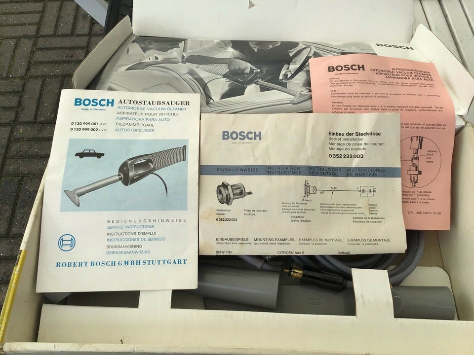 Bilstøvsuger retro , Bosch