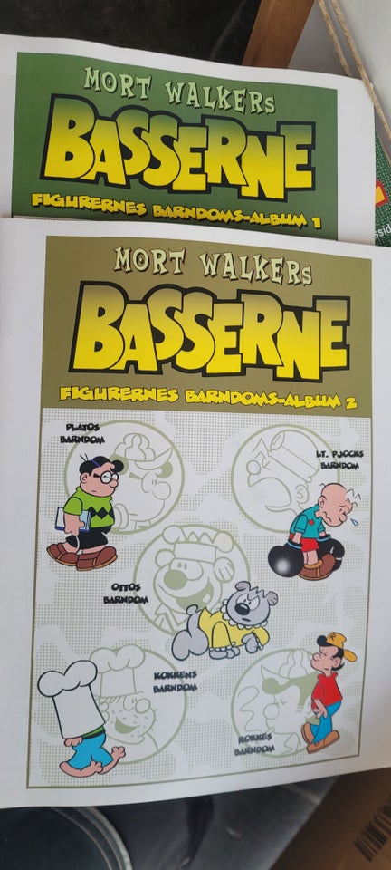 Basserne, Mort Walker, Bogsamling