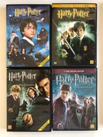 Harry Potter - de første 7 film, DVD, eventyr