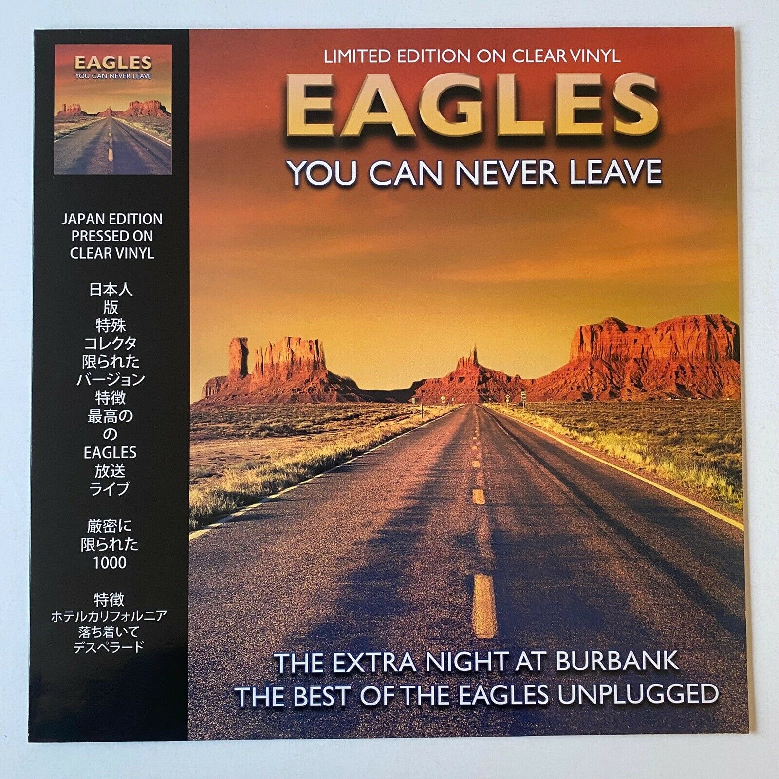 LP, Eagles, ( GENNEMSIGTIG vinyl ) You Can Never Leave –  – Køb og  Salg af Nyt og Brugt