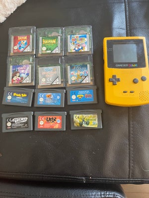 Gameboy, andet, God, Gameboy med 12 spil  
Virker som den skal 
Ellers kom med et bud