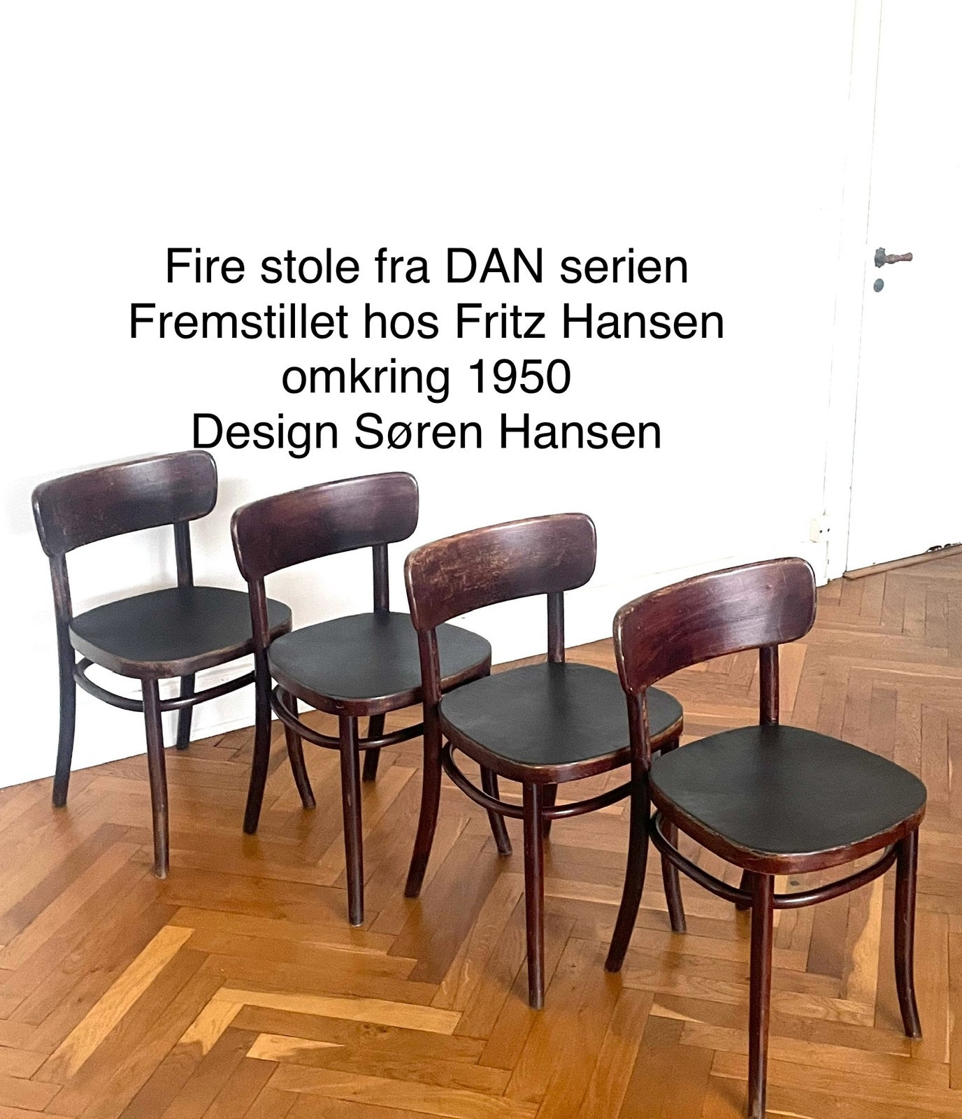 Fritz Hansen, stol, DANSTOLE / DAN SERIEN