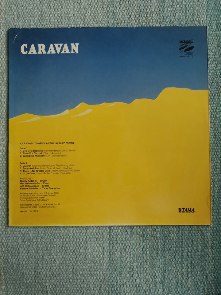 LP, Charly Antolini Jazz Power, CARAVAN