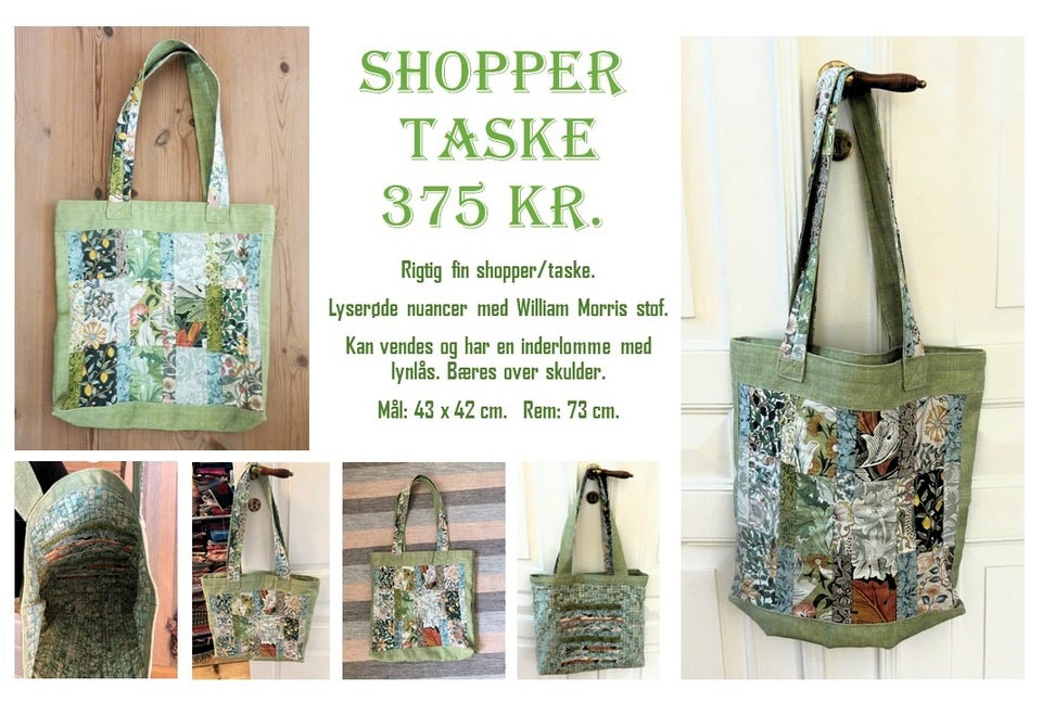 Shopper, Eget design, hjemmelavet.