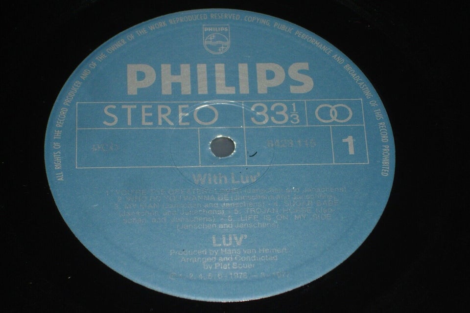 LP, Luv' - Luv, With Luv'