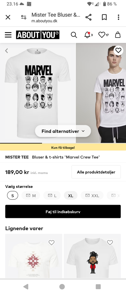 T-shirt, Mister Tee, str. L