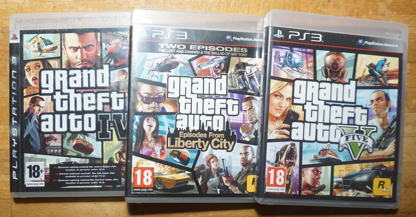 Div. GTA spil til PS3, PS3