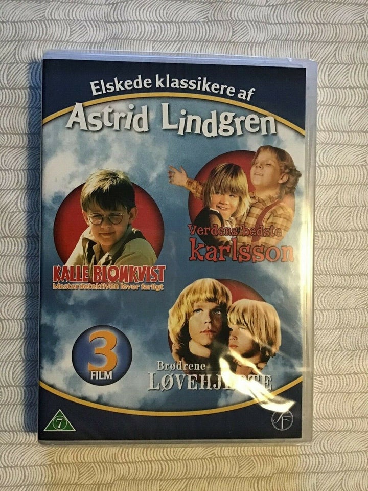 instruktør Astrid Lindgren, DVD, familiefilm