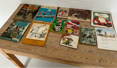 12 stk børnebøger fra 1951-1984, Forskellige, 12 stk  ældre børnebøger, sælges samlet. Alle bøger er