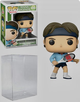 Samlefigurer, FUNKO POP, 
KVALITET OG UDSEENDE SES
PÅ DE VEDLAGTE BILLEDER

1 STK FUNKO POP TENNIS 0